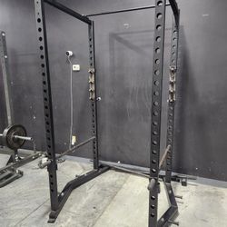 Prostar Tall Heavy Duty Black Commercial Grade Squat Rack