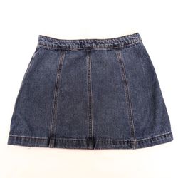 WOMEN'S BLUE DENIM MINI SKIRT