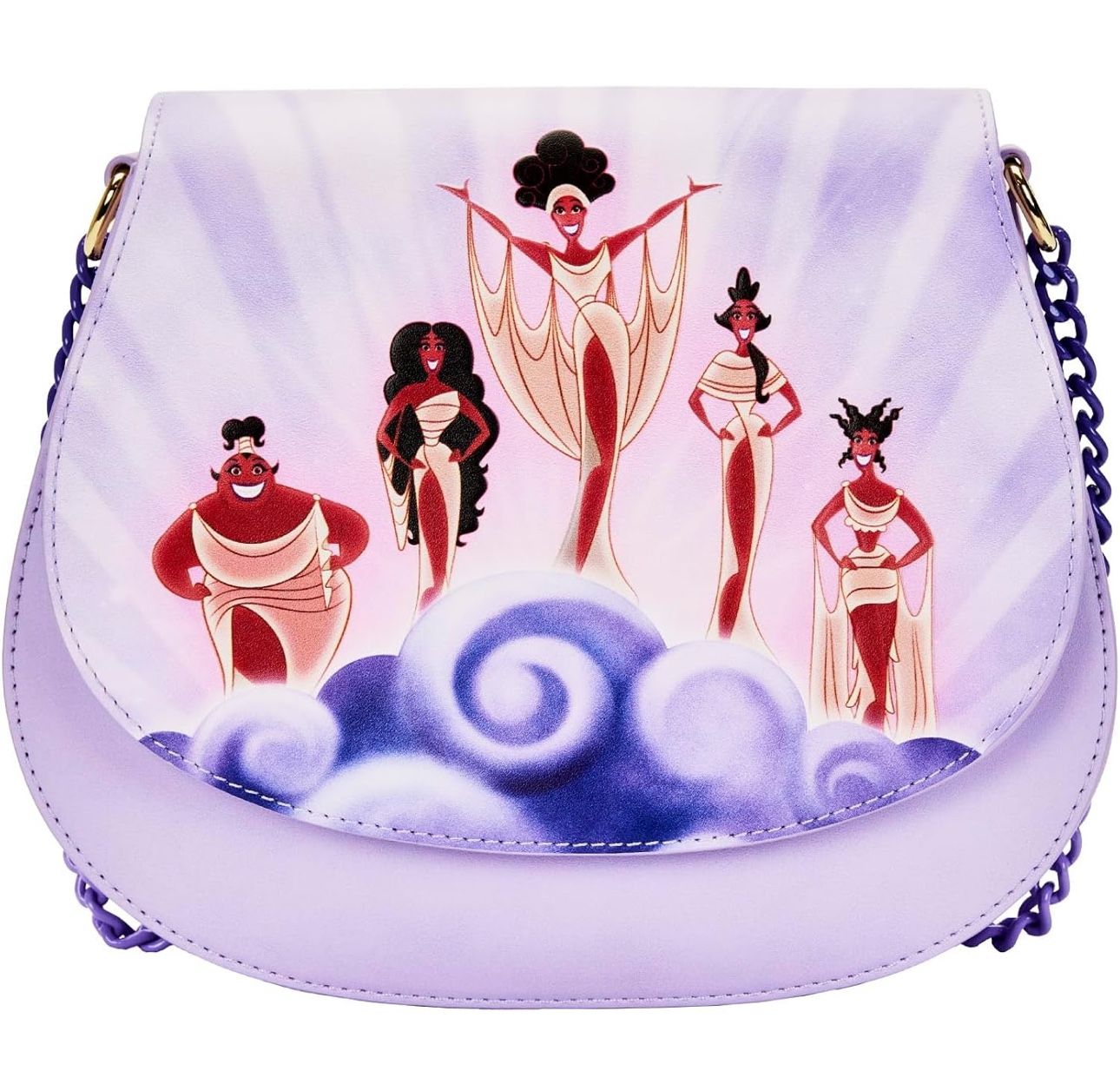 Loungefly Disney Hercules Muses Crossbody Bag