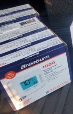 Braeburn 1030 Economy Thermostat Non-Programmable 1 Heat / 1 Cool