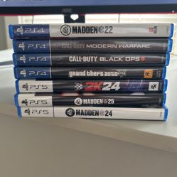 PS4 And Ps5 Games