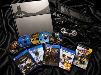 🦇 Batman: Arkham Knight Limited Edition PS4 Bundle - 3 Controllers + Dual Charging Dock!