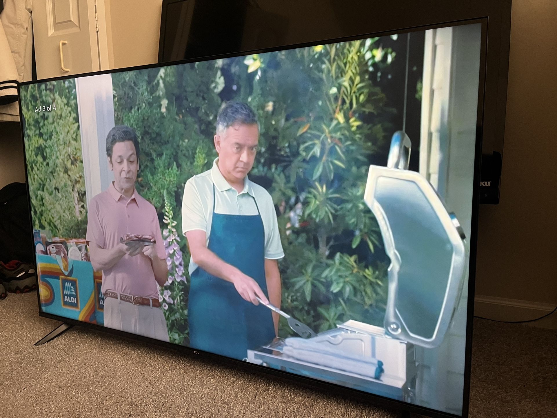 55” TCL Roku TV