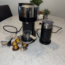 Nespresso Machine With Frother 