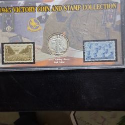 1945 Victory Coin And Stamp Collection 