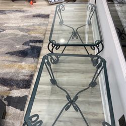 Wrought Iron Center Pc Table With 1 End Table $85 For Both