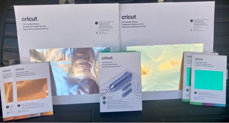 Cricut Foil Transfer Kit and Sheets Bundle