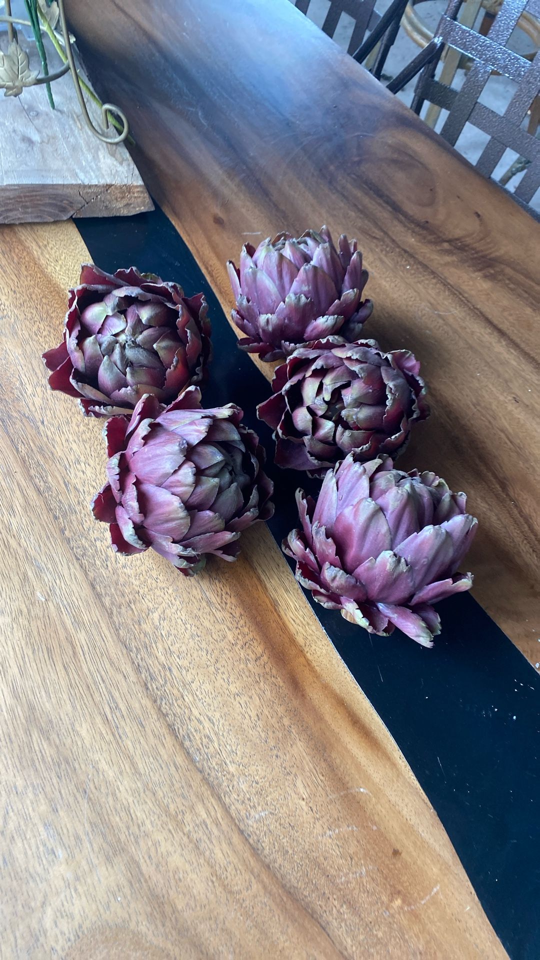 Fake Artichoke For Decoration!! Alcachofas De Plastico Para Decoracion