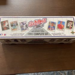 1991 Upper Deck Baseball Cards Complete Set