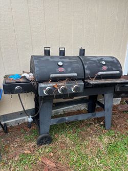 Char-Griller BBQ Grill & Smoker Combo – As-Is