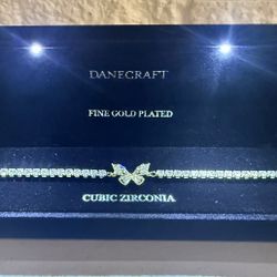 Danecraft Fine Gold Plated Bracelet Cubic zirconia bracelet