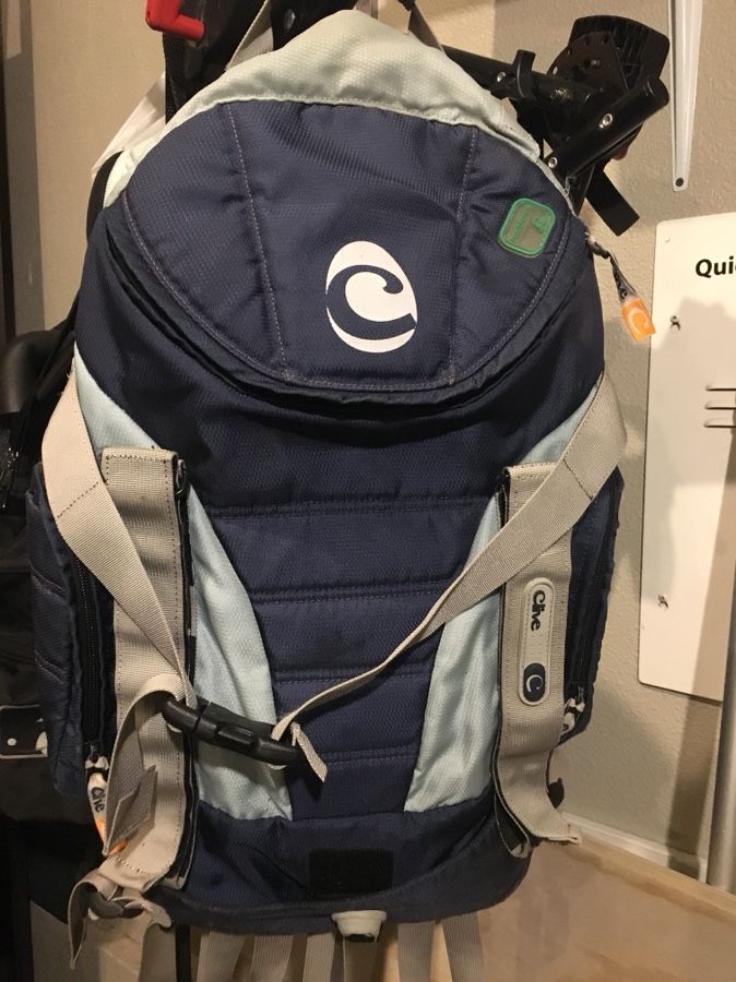 Clive skateboarding backpack, vintage