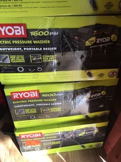 1600psi Pressure Washers in box! Only 40 each, Complete & Guaranteed 💥💥💥💥👍🏽👍🏽👍🏽👍🏽