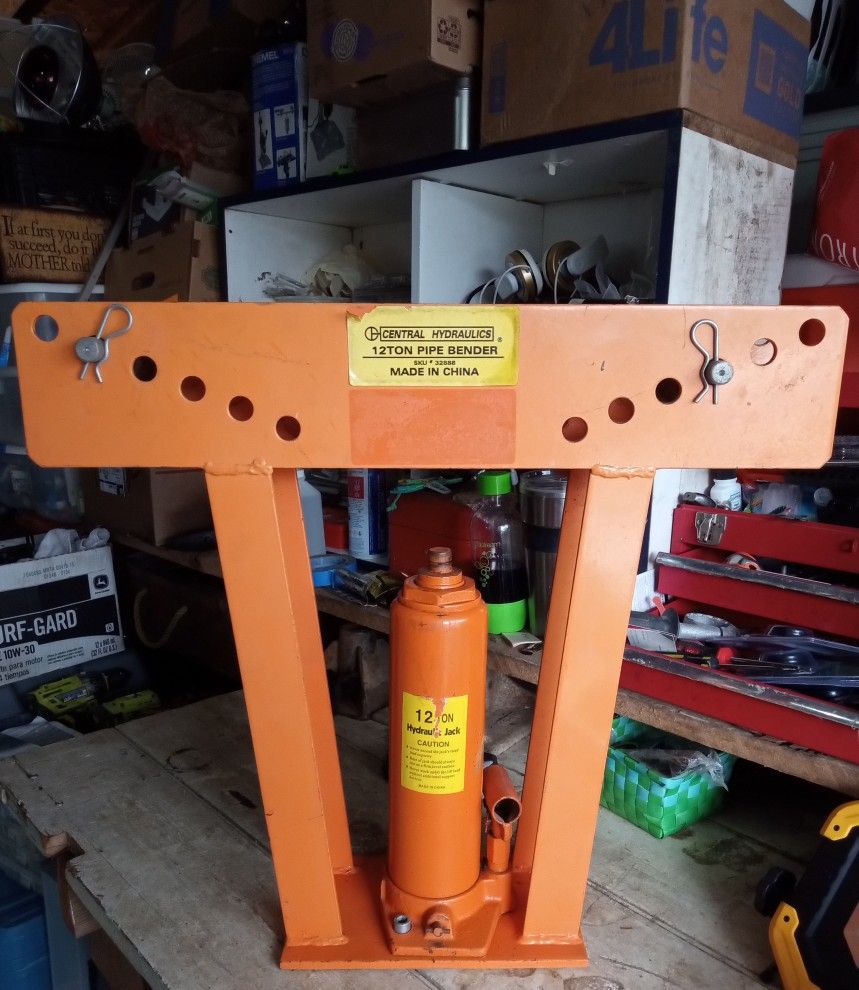 12 TON Pipe Bender