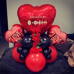 Valentine’s Balloon Bouquet