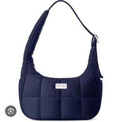 New Under Arm Bag Casual Fashion Quilted Tote Bag for Travel Holiday Work Shopping, color black, excellent quality