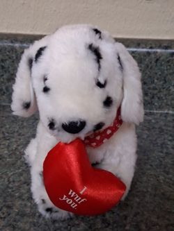 Small valentine plushie