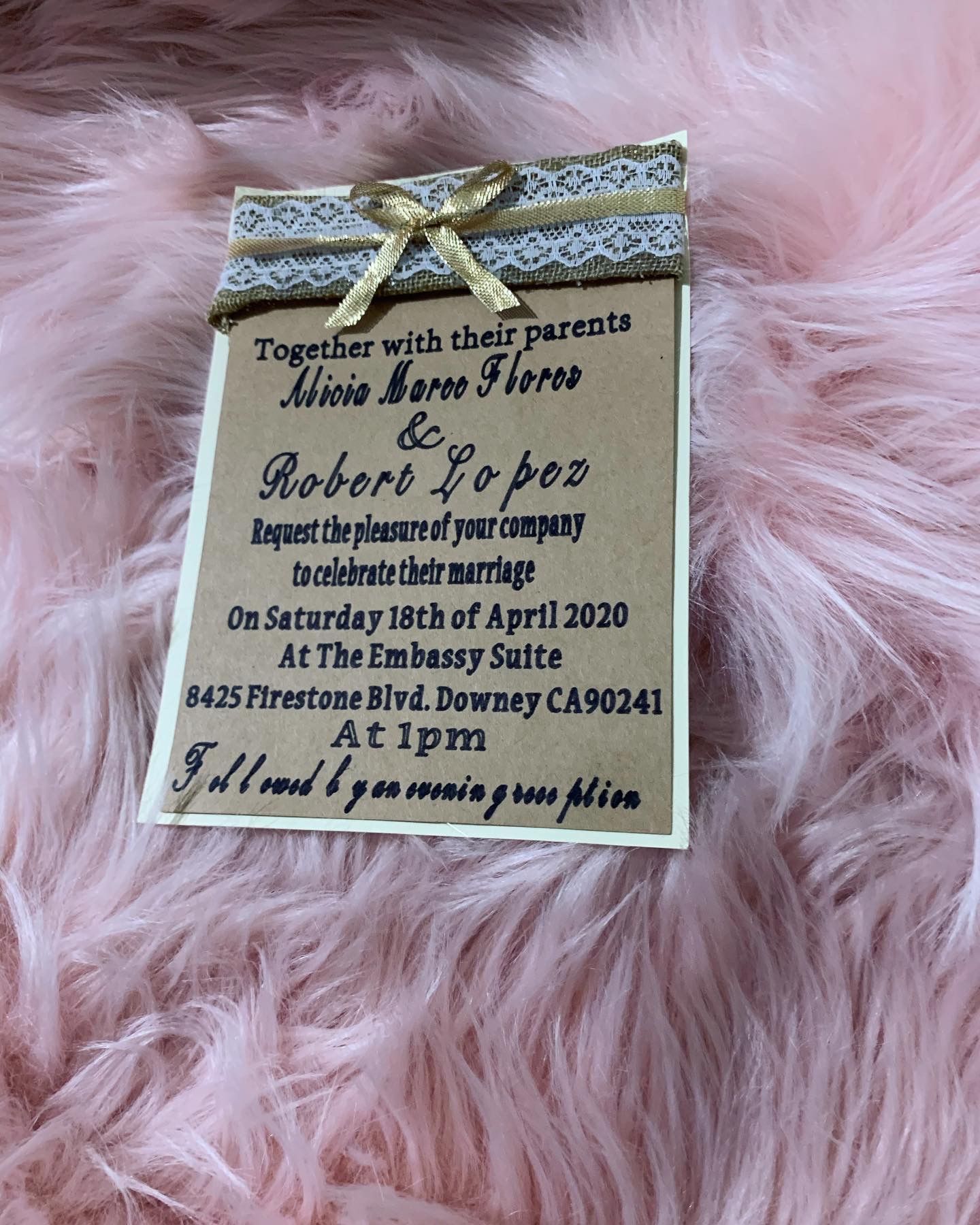Rustic invitations 🍂