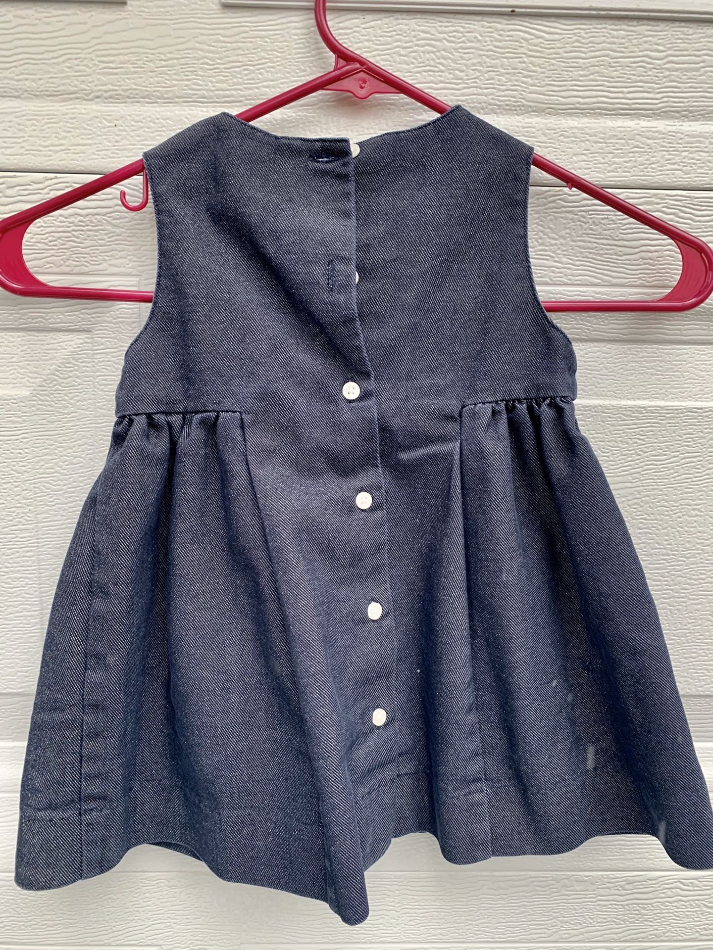 Baby Gap Girls 18-24 Denim Dress