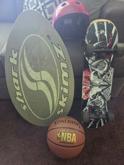 $15 skateboard skim board basketball helmet