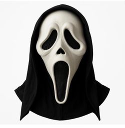 Scream Ghost Face Mask Halloween Horror Latex Mask Screamer Ghostface Masks