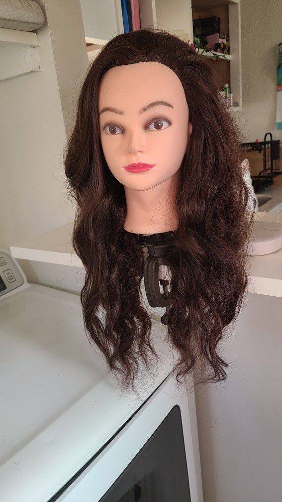 Manaquin Head 100% Human Hair