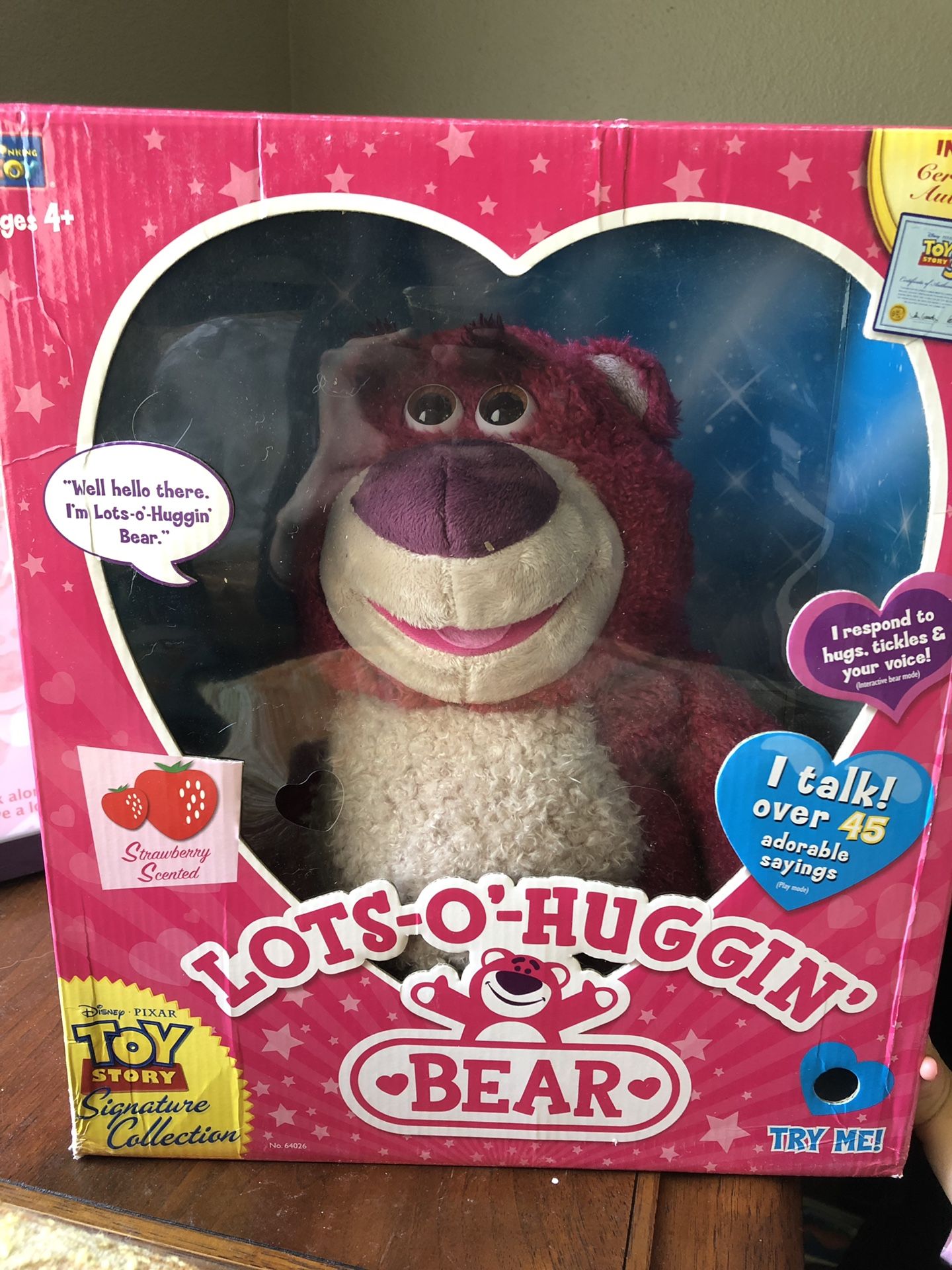 Toy story signature collection lotso huggin bear