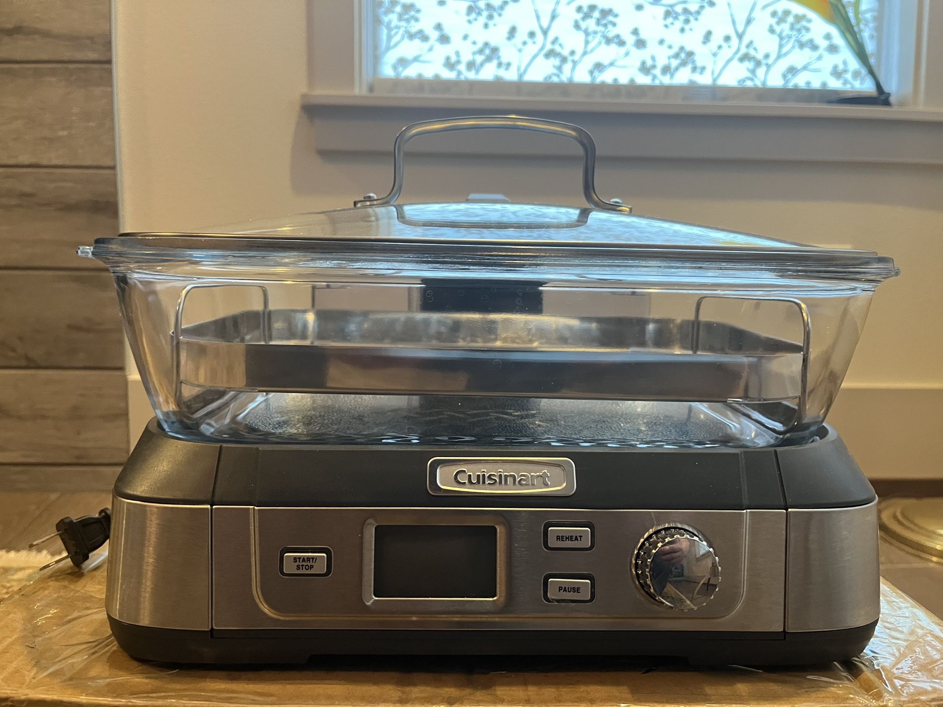 glass steamer