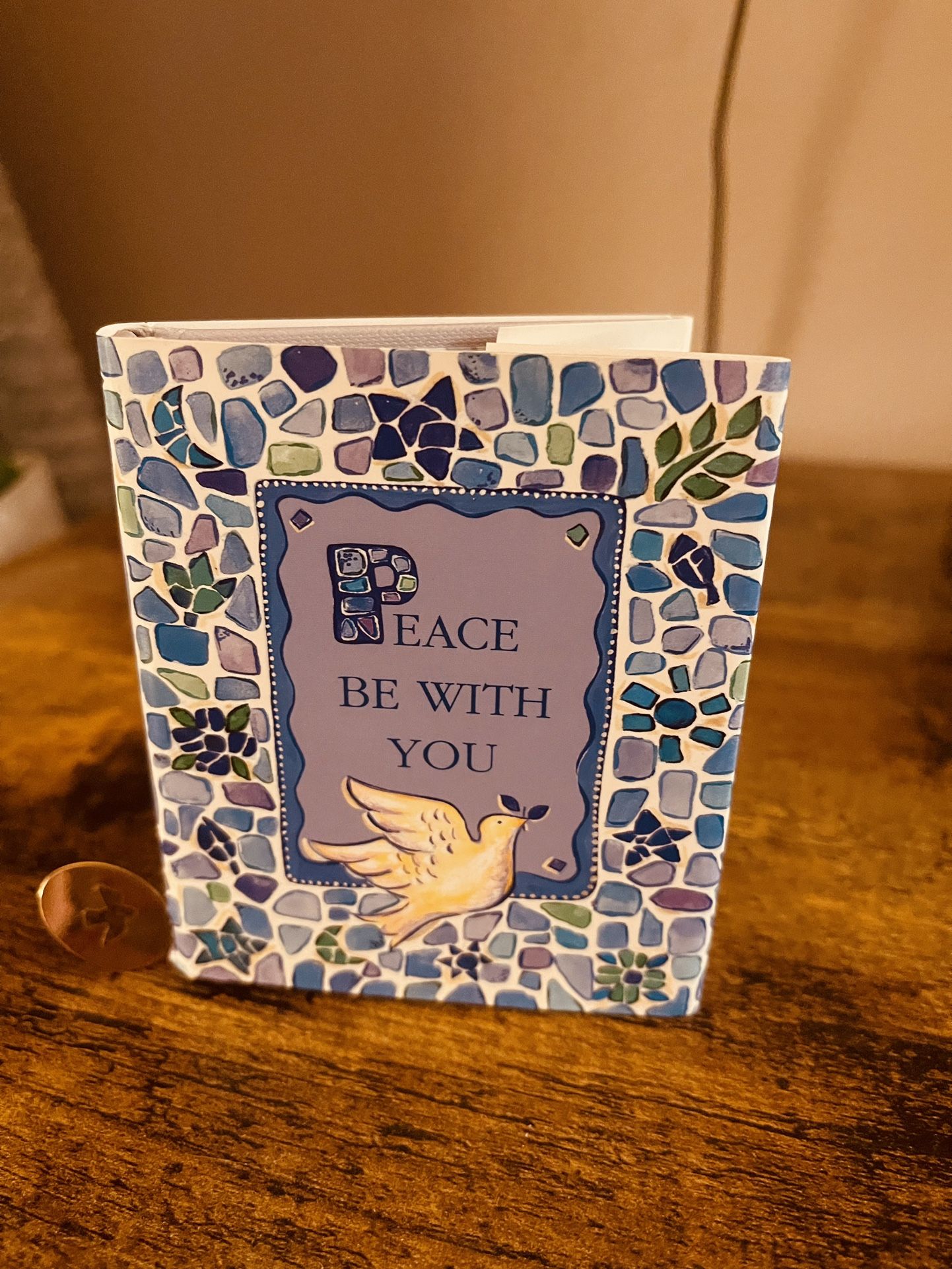 Mini Book 1996 | Peace Be With You By Claudine Gandolfi