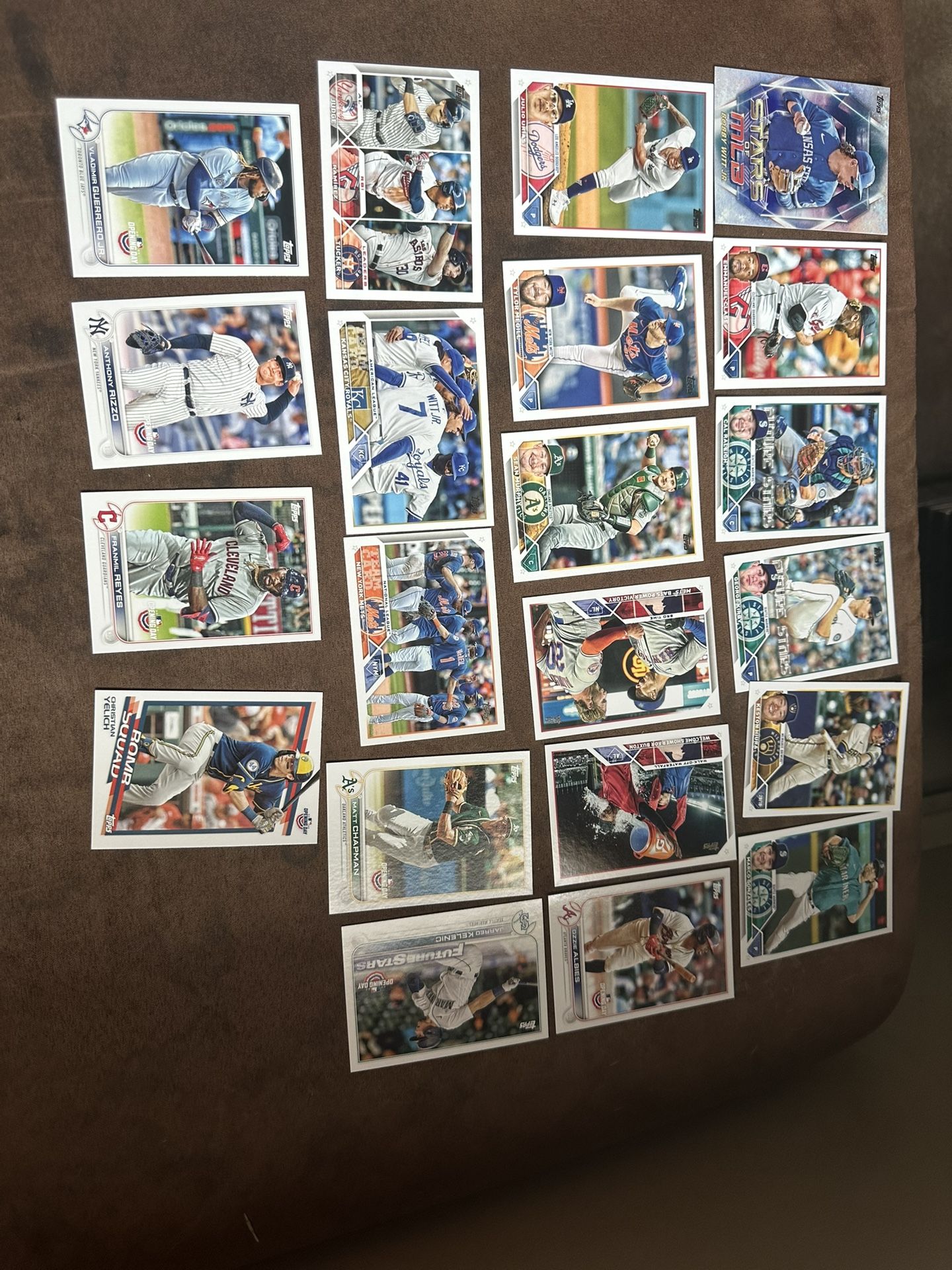 Topps Baseball Card Lot Of 23 Cards