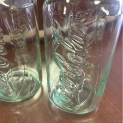 Coca-Cola Green Glass Set (2)