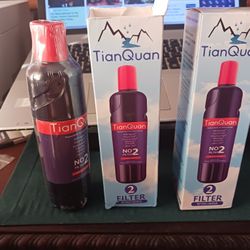 2 New TianQuan Water Filters #W10413645A