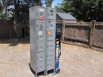 Metal lockers
