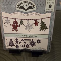 Karen Burniston Winter Charms Stamp & DIE SET