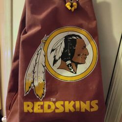 Vintage Washington Redskins Large Duffle Bag