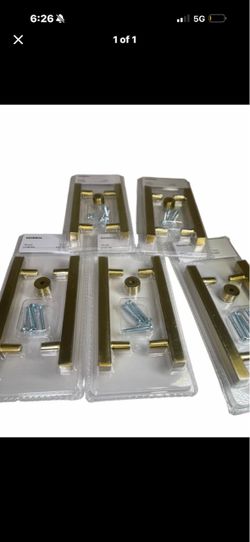 IKEA gold handles