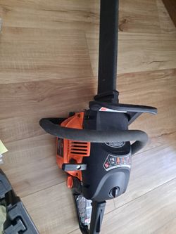 20" Chainsaw And Electric Sharpener
