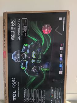 TV Box 65" TCL - Free
