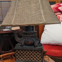 Vintage Camel Lamp