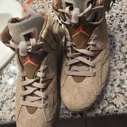 Jordan 6 Travis Scott Khaki