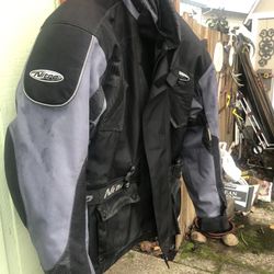 Nitro Tourismo Motorcycle Jacket w/Liner in great shape  - Size XXL  