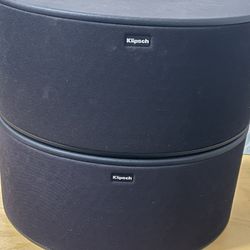 Klipsch R-14s Surrounded Pair Black