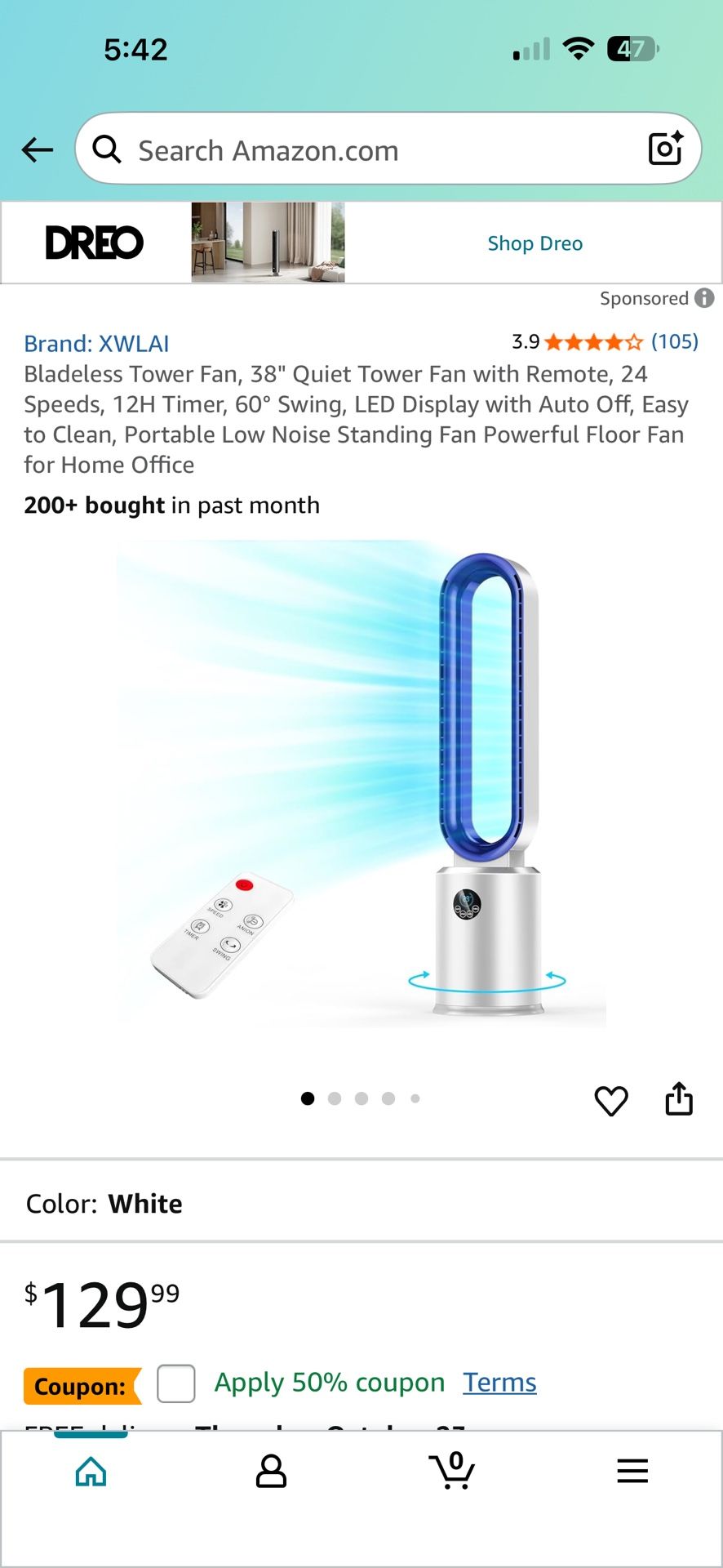 Tower Fan