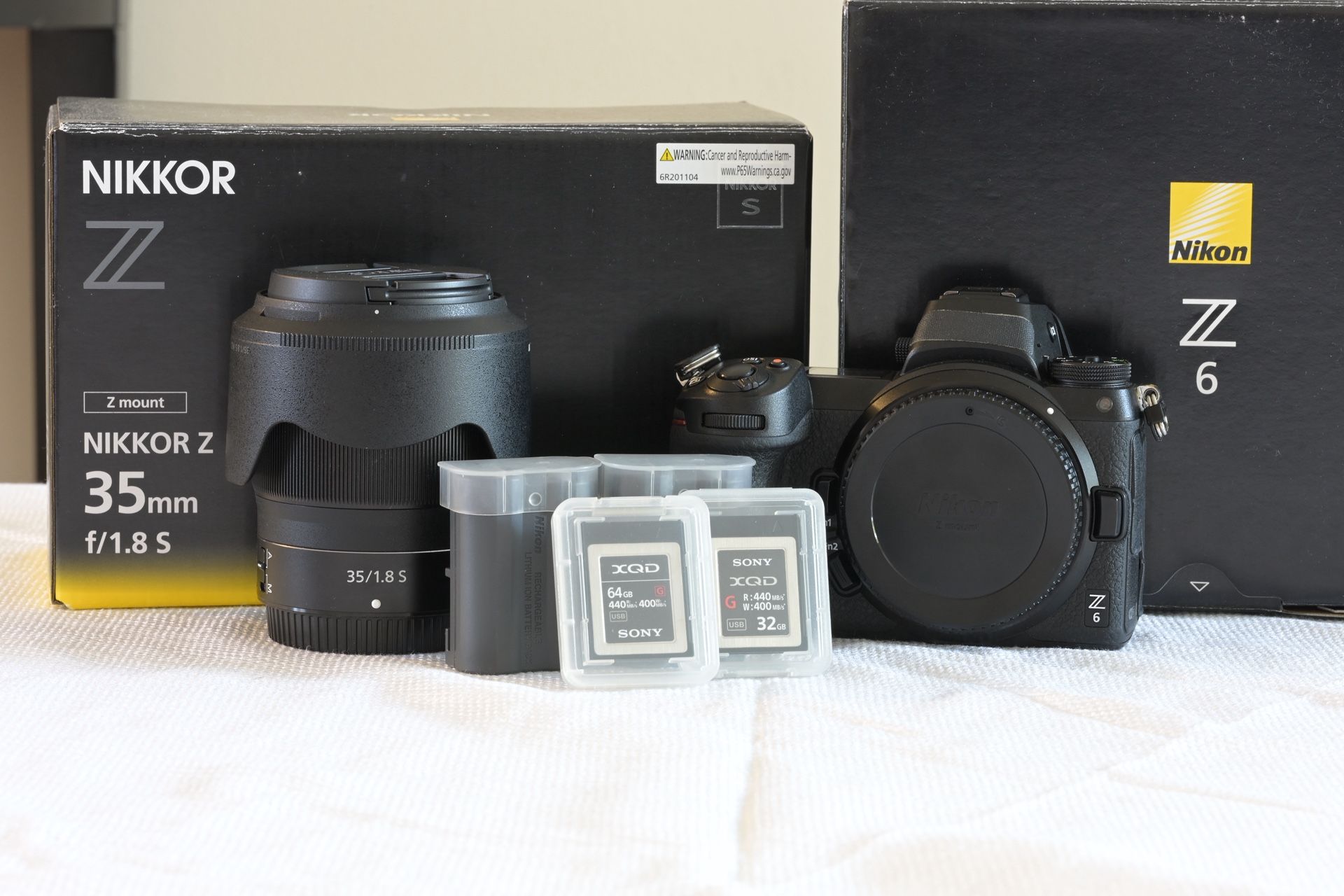 Nikon Z6 + Z 35 1.8 S Bundle + Extras