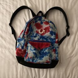 True Religion Backpack (Red, White and Blue)