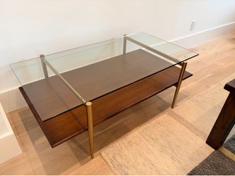West Elm Mid-Century Art Display Coffee Table