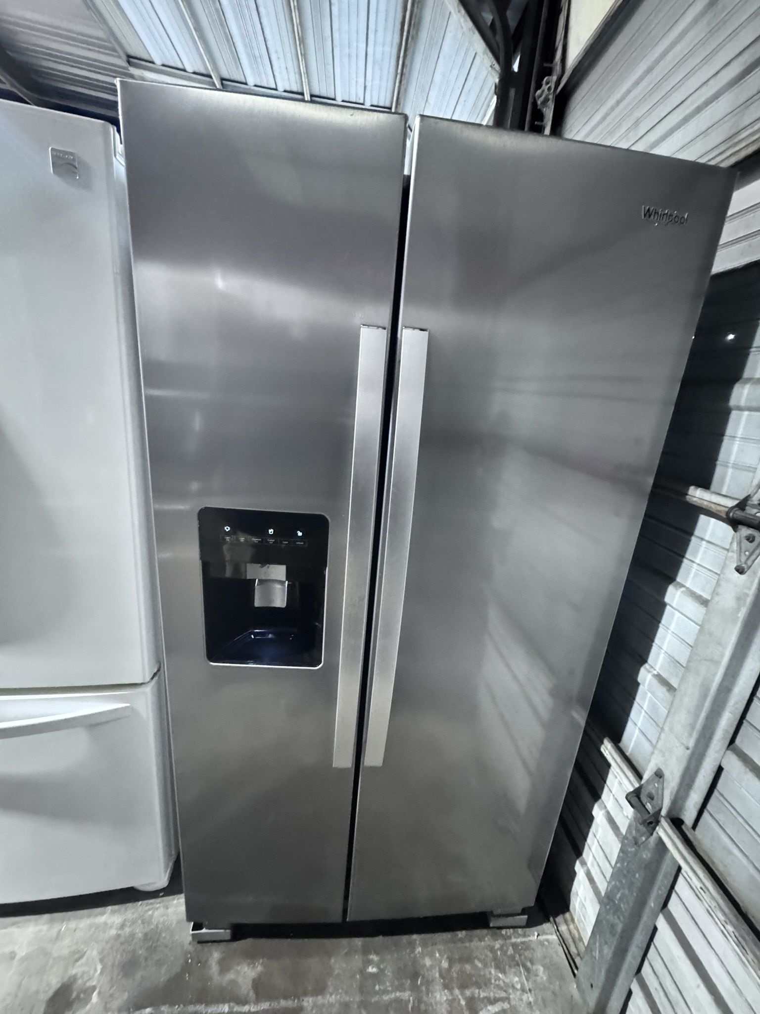 Whirlpool Refrigerator Stainless Steel 36"width 