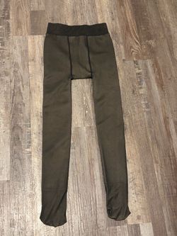 Women’s Black Footless Stretch Leggings