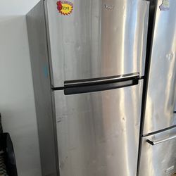Stainless Steel whirlpool fridge