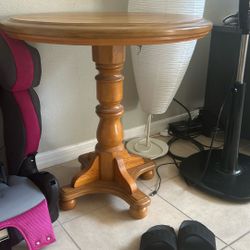 Set Of 2 Tables Wood 